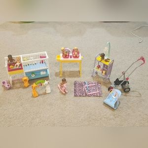 Barbie Baby Nursey Lot